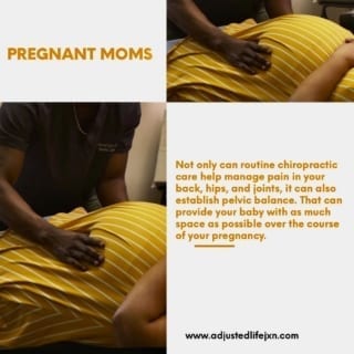Pregnant Moms need routine chiropractic care